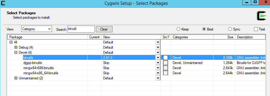 Cygwin 02